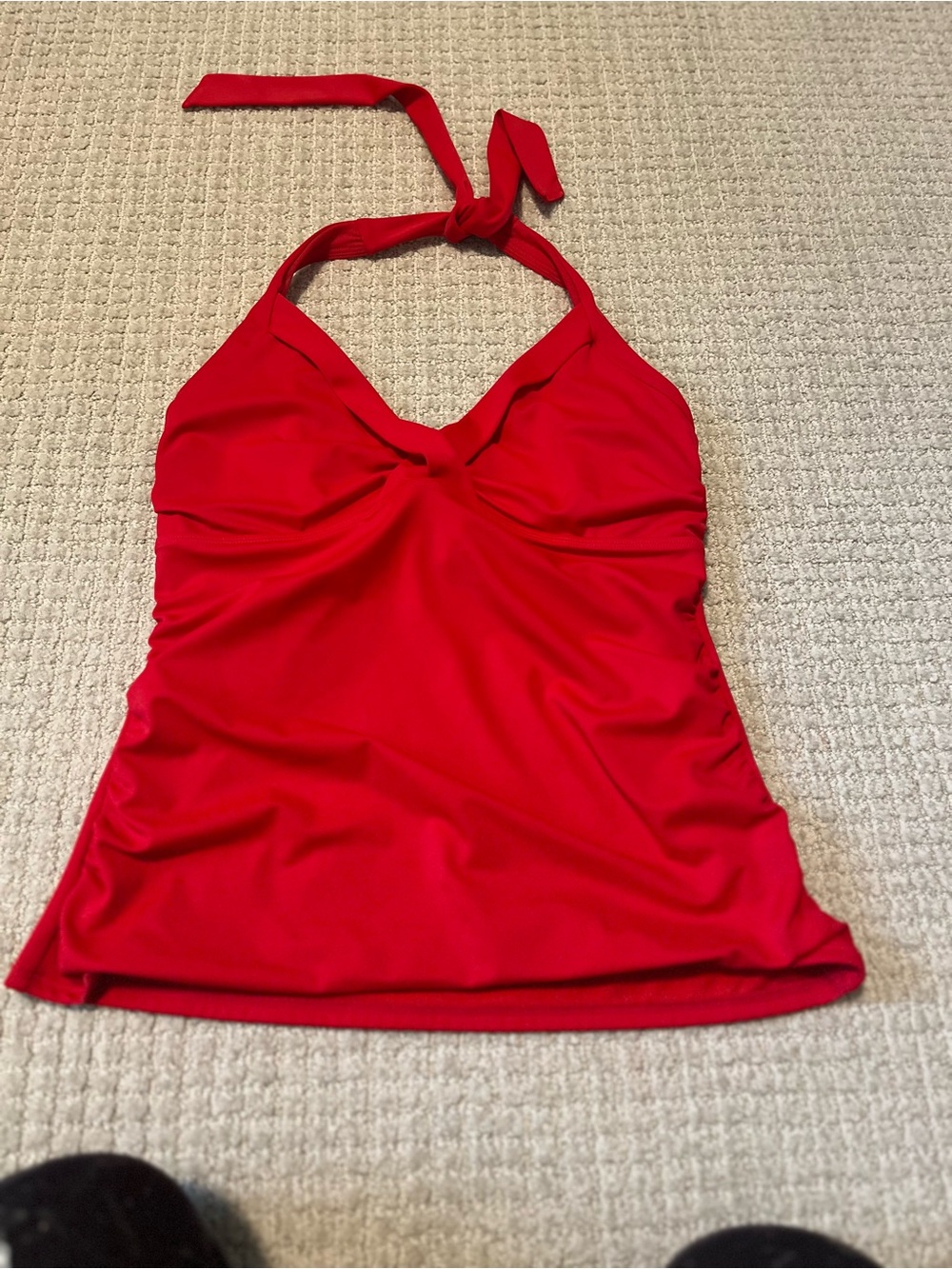 Athleta Red Halter Tankini Top - Picture 4 of 8